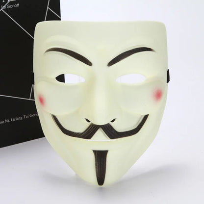Multi Style V for Vendetta Anonymous Mask Silver V Smile Masks Anime Halloween Cosplay Guy Fawkes Masque Adults Joker Gold Mask