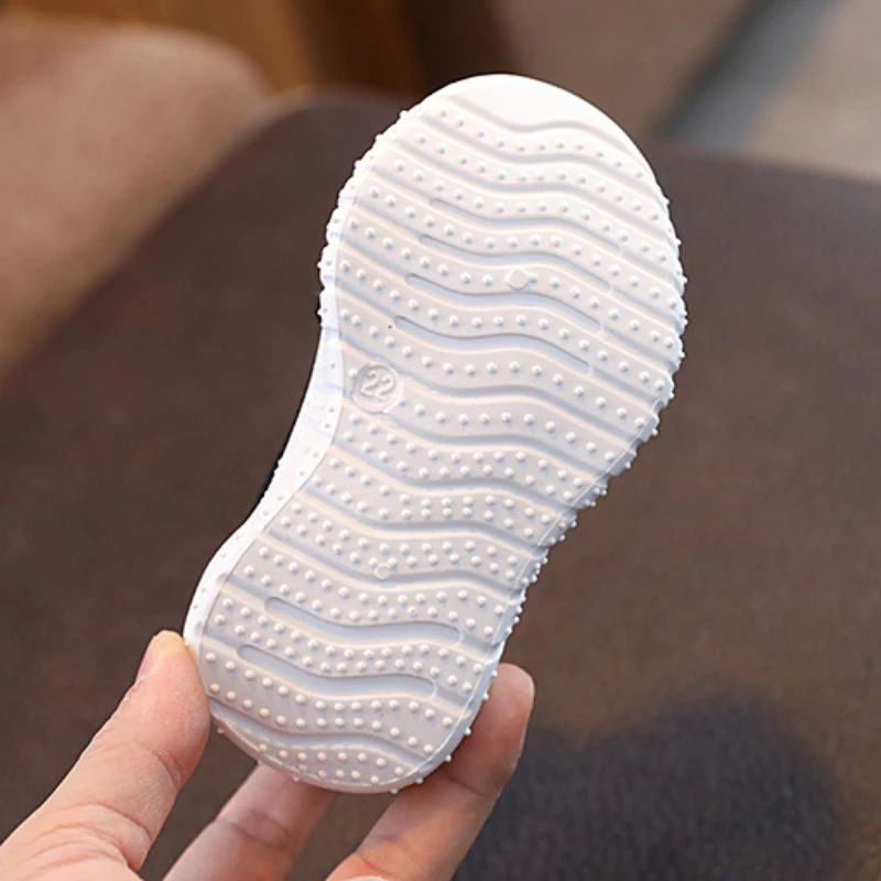 Children Sneakers Spring and Fall Casual Shoes Mesh Breathable Soft Bottom Kids Boys Girls Students Sport Running Tennis Shoes