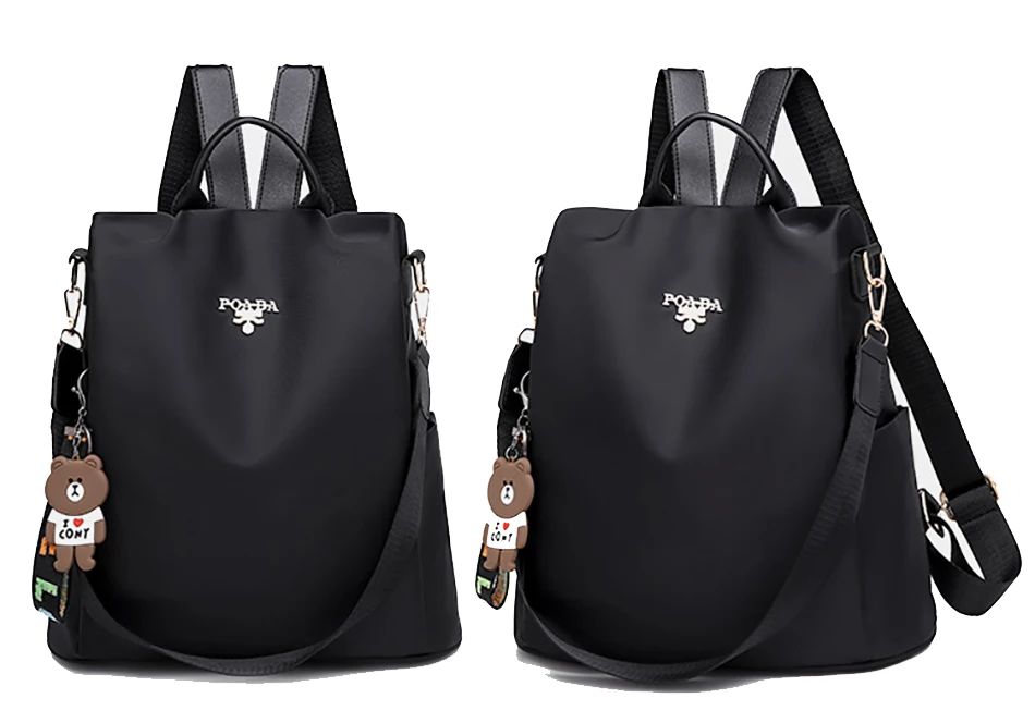 Fashion Backpack Women Oxford Cloth Shoulder Bag 2024 School Bags For Teenage Girls Light Ladies Travel Bagpack Mochila Feminina