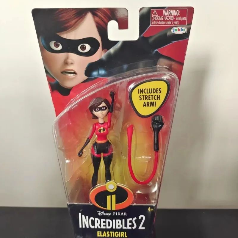 Desenho animado da Disney Os Incríveis Todos os membros da família Figura de Anime Pvc Modelo de Mesa Enfeites de Brinquedo Acompanha Crianças Presentes de Aniversário