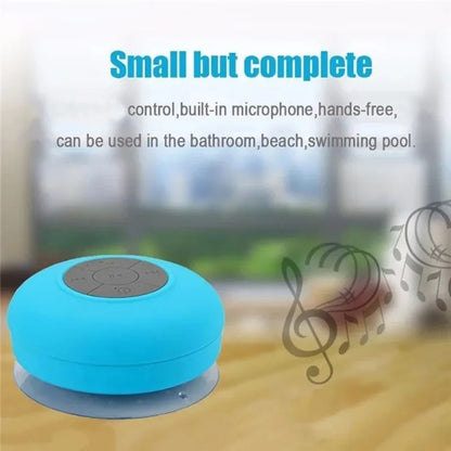 Caixa de Som Bluetooth Sem Fio Portátil Áudio À Prova D'água Botões de Controle de Fácil Acesso Reprodutor de Música para Escritório Carro Casa e Chuveiro