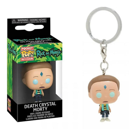 Funko Pop NEW Rick and Morty TINKLES MR. POOPY Keychains Vinyl Figure Keychain Krombopulos Pickle Rick Pocket Pop Keychain Toy