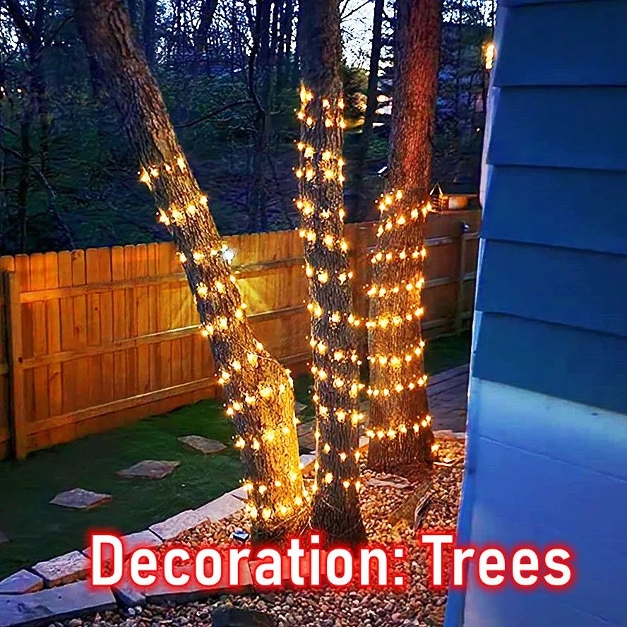 USB String Lights 8 Function Remote Control LED Fairy Lights Christmas Garland for New Year Wedding Party Tree Garden Decoration