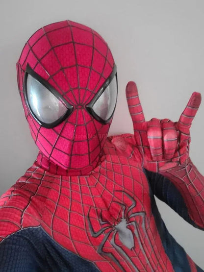 Nova Máscara Feita à Mão de Alta Qualidade do Incrível Homem-Aranha 2 Versão do Peter Parker do Garfield para Presente de Halloween e Natal