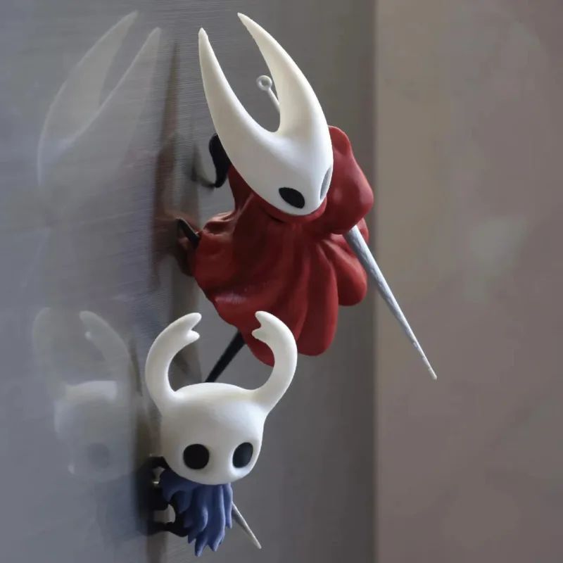 New Hollow Knight: Silksong Fridge Magnet Figure Hornet Zote The Mighty Refrigerator Sticker Decor Model Doll Toy Fans Gift
