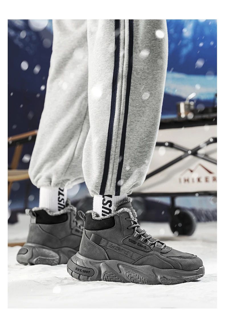 Winter Sport Shoes for Men Sports and Leisure Loafers Ankle Boots Casual Shoes Casual Sneaker Platform Sports Shoes Fashion New