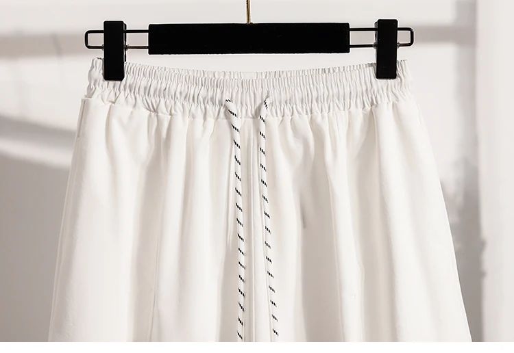 Korean Style Casual Versatile Long Skirt Plus Size Skirts Women 2025 Autumn New Fashionable High Elastic Waist A Line Skirt