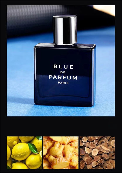 Perfume Masculino de Luxo Kit 4 Peças 100ml com Colônia Perfumes Homme Caixa de Presente Perfumes Masculinos Spray com Aroma Natural Floral Frutado