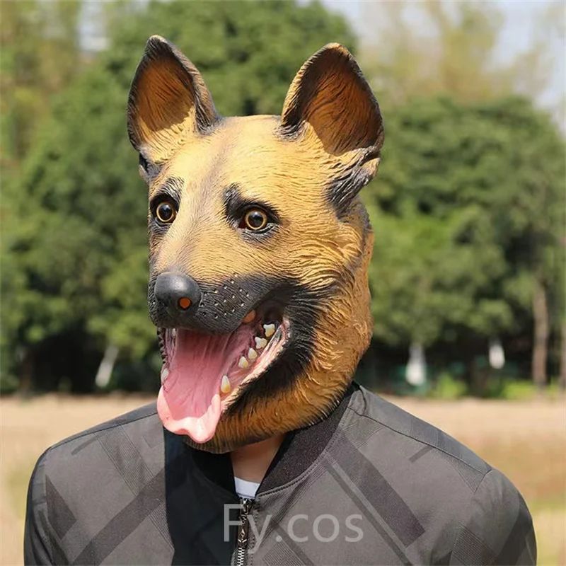 Halloween Costume Yellow Duck Head Party Animal Mask Cosplay Prop Latex Masks Green Fish Mask Funny Duck Bill Realistic Masks