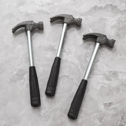 Martelo de Garra Multifuncional com Cabo de Aço Martelo de Segurança para Pregos Sem Marcação Quebra-Vidros Ferramentas Domésticas
