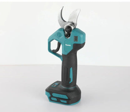 Tesoura Elétrica a Bateria Makita 18V para Poda de Galhos e Folhas em Árvores Frutíferas de Jardim, Podador de Galhos Recarregável