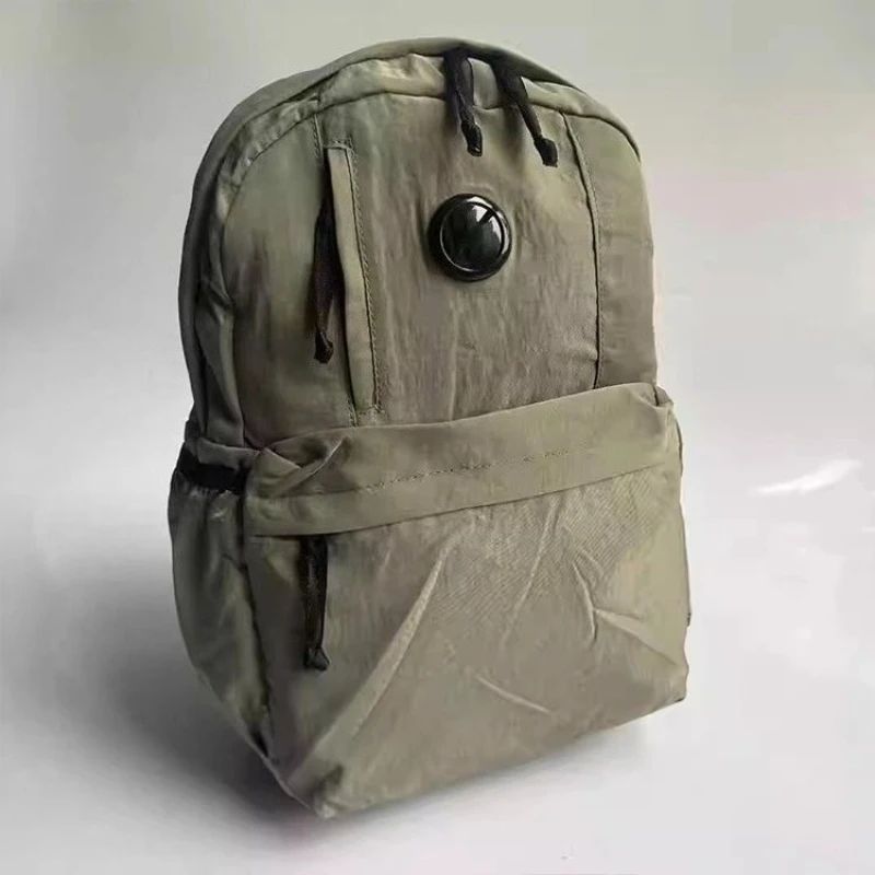 Fashionable Large Capacity Nylon Backpack for Men Laptop Computer Bag with Book Pocket Leisure New Trend