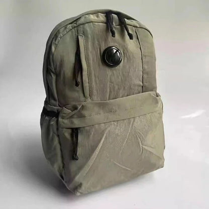 Fashionable Large Capacity Nylon Backpack for Men Laptop Computer Bag with Book Pocket Leisure New Trend