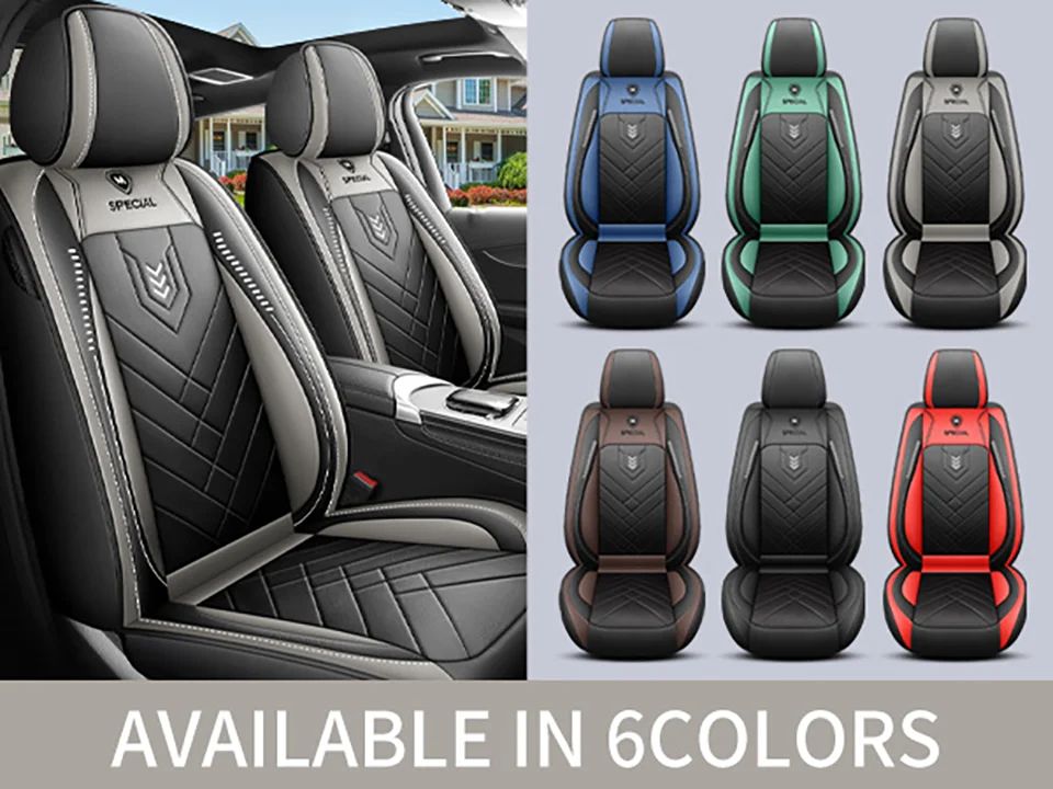 Car Seat Cushion Four Seasons Universal Artificial Leather Seat Cover 2026 Newly Upgraded Waterproof Seat Cover car accessories