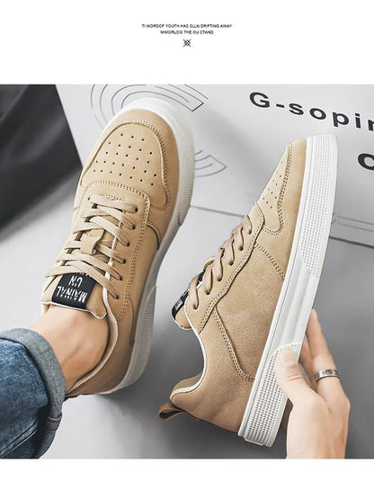 Cheap Green Man Urban Sneakers Big Size 47 48 Platform Men’s Skateboarding Shoes Harajuku Low Cut Male Skate Shoe Zapatos Hombre