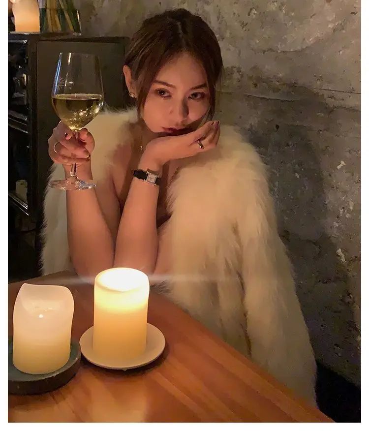 Faux Fur Coat Womens Clothing 2025 New Fashion Casual Imitation Fox Fur Coat Female  Short Loose Comfortable Winter Jacket