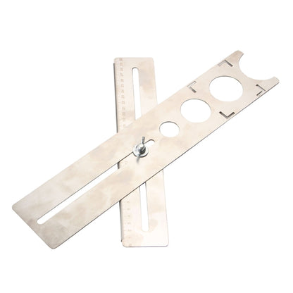Localizador Ajustável De Cerâmica Para Parede, Régua De Posicionamento, Cortador De Furos Para Cerâmica, Abridor De Mármore, Ferramenta De Construção M4YD