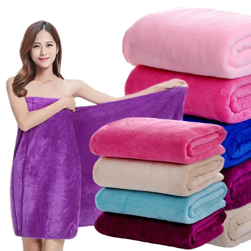 Microfiber Bath Towels – Super Absorbent, Soft, Fast Drying and Oversized Bath Lines  Multipurpose for Travel, Sports, Spa, Blue