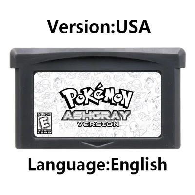 Cartucho de Jogo GBA Console de Videogame 32 Bits Card da Série Pokemon Crown Clover Unbound Quetzal Glazed Gaia Emerald Legacy