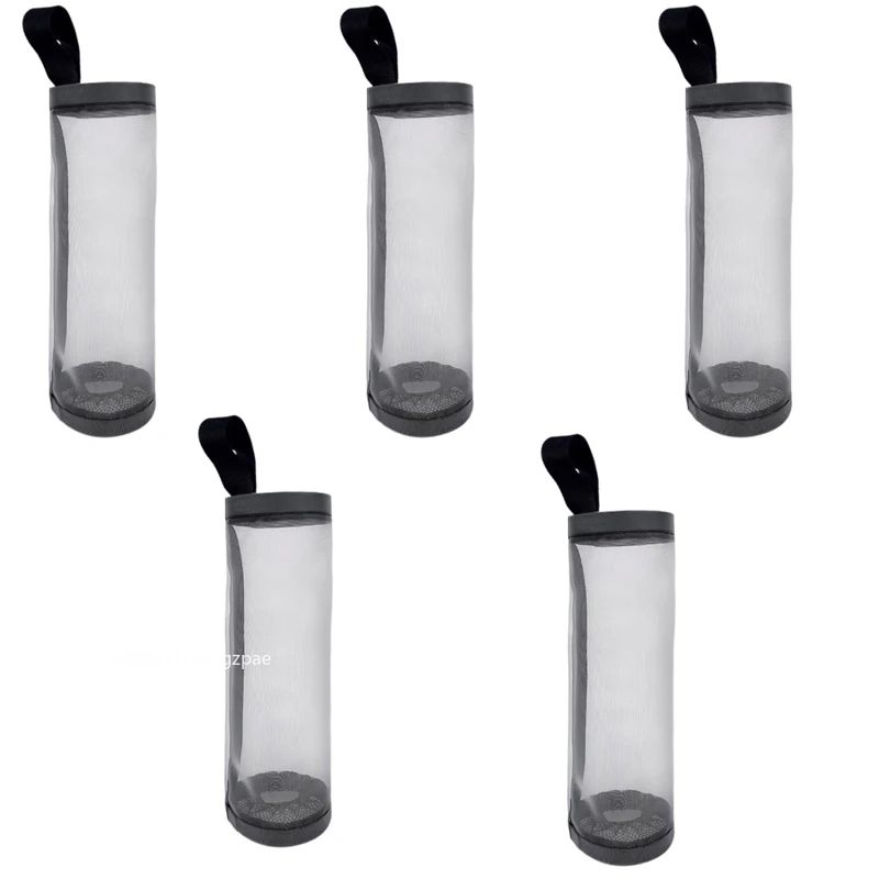 1-5PCS Kitchen Garbage Bag Storage Grocery Bag Holder Wall Mount Plastic Bag Holder Dispenser Hanging Storage Garbage Organizer