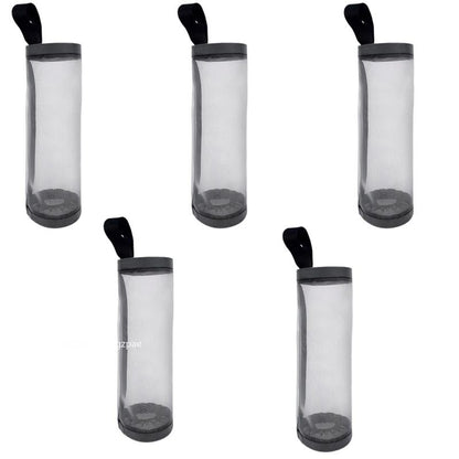 1-5PCS Kitchen Garbage Bag Storage Grocery Bag Holder Wall Mount Plastic Bag Holder Dispenser Hanging Storage Garbage Organizer