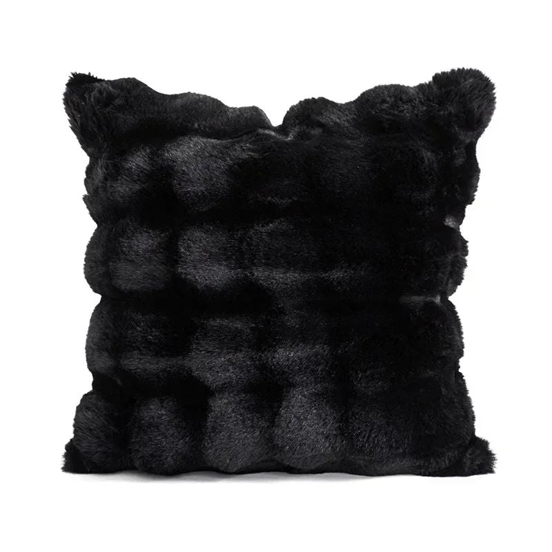 Pillowcase Decorative Home Pillows White Pink Retro Fluffy Soft Throw Pillowcover For Sofa Couch Cushion Cover 45x45 Pillow Hugs