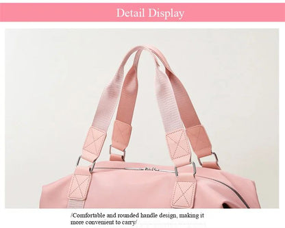 Large Gym Bag with Wet Dry Compartment | Sport Duffel for Women Men | Travel Tote