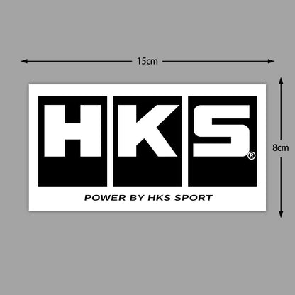 Para Adesivo HKS JDM Decalques de Corrida Moto Scooter Janela Automotiva Para-choque Decoração de Carro Acessórios Modificados ADVAN