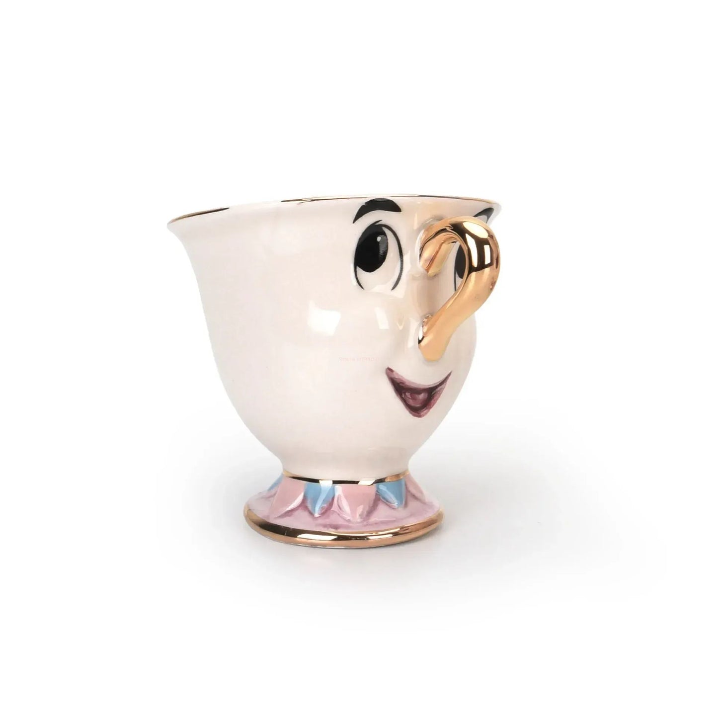 Bule da Disney Fofo Desenho Animado A Bela e a Fera Bules Caneca Sra. Potts Xícara Chip Bules Conjunto de Chá Dropshipping