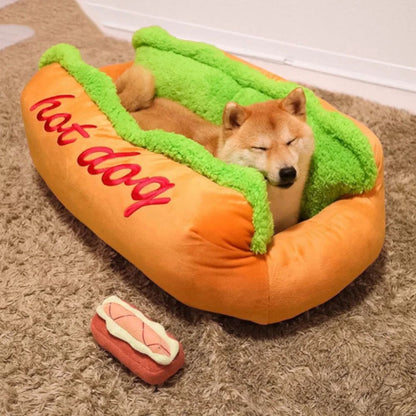 Cama para Animais de Estimação Casinha Cachorro Quente Sofá-Cama Canil Tapete Fibra Macia Cão Filhote Quente Removível Lavável Waterlon para Gatos