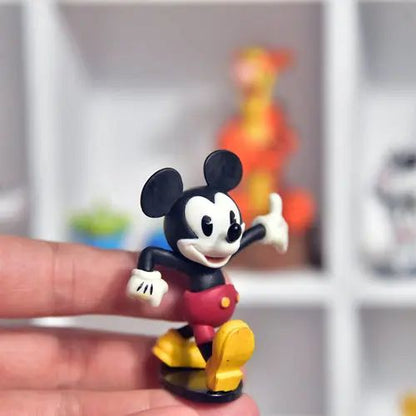 Disney Steamboat Willie Mickey Mouse Anime Figure Model Toys Cake Desktop Decoration Collectible Dolls Toys Gifts for Children