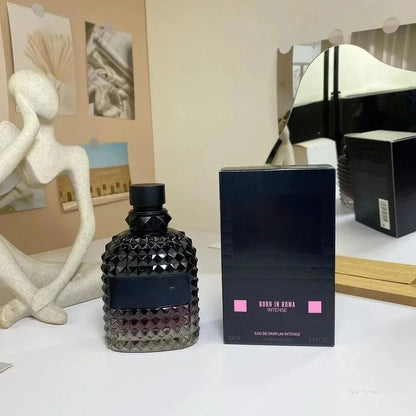 Perfume 100ML Charmoso Sexy Feminino Spray Corporal Perfumes Masculinos e Femininos Frangrância de Longa Duração de Alta Qualidade Born in Roma