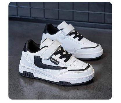 Spring and Autumn Running Sneakers for Kids Non-slip Shoes for Boys Sneakers Leather Kids Tennis Hugh Fashion Mesh Kids Shoes