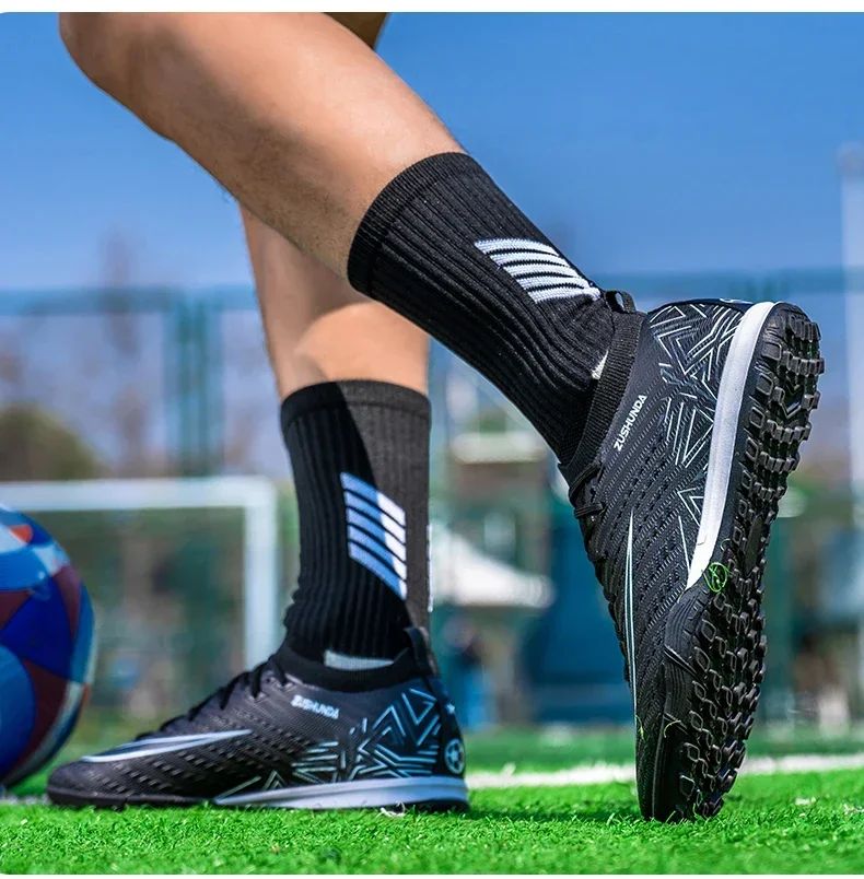 TF/FG Men Soccer Shoes Society Professional Football Field Boots Original Comfortable Top Quality Cleats Football Shoes Tenis