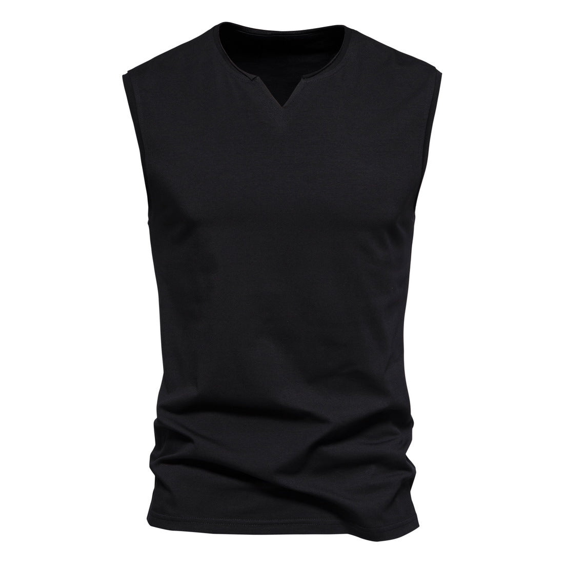 Men's Workout Tank Tops Athletic Training Gym Shirts Vest Cotton Sleeveless T-Shirt