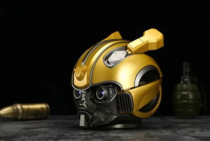 Alto-falantes Bluetooth Bumblebee Transformers Novo Desenho Animado Criativo Sem Fio Cartão Mini Externo Pequeno Acústica Megafone Echo Dot
