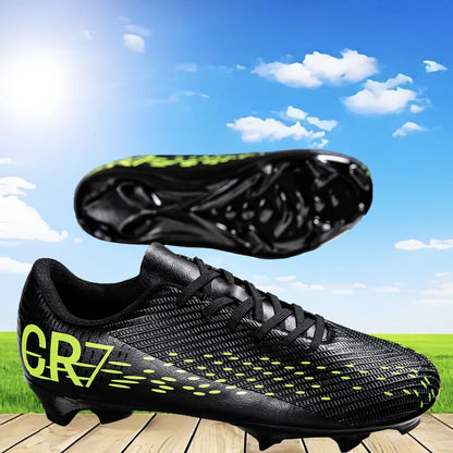 Men's Tf/Ag Society Cleats Soccer Shoes Professional Indoor Football Boots Fast Match Sneakers for Boys Original Field Gear