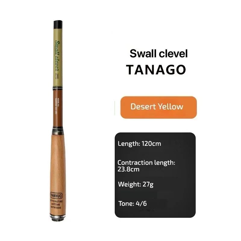 Vara de Pesca 1.2M 1.5M 1.8M Seção Ultra Curta Retrátil 23cm Vara de Carbono Super Leve e Super Dura Bolso Mini Vara
