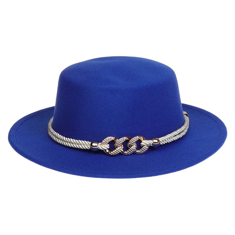 British Style Felt Fedora Jazz Hat Elegant Wedding Party Trilby Lightweight Unisex Fashionable Headwear
