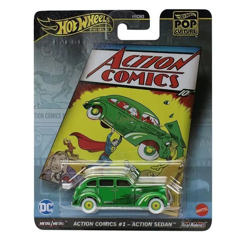 2025 Original Hot Wheels 2025 Pop Culture Hxd63-L Series Lamborghini Back To The Future Car Model Toys Model Car Collection Gift