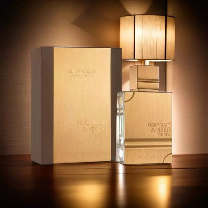 Al Haramain Amber Oud Gold EDP 60ml – Perfume de Oud, Âmbar e Baunilha, Presente para Halloween, Ação de Graças e Natal