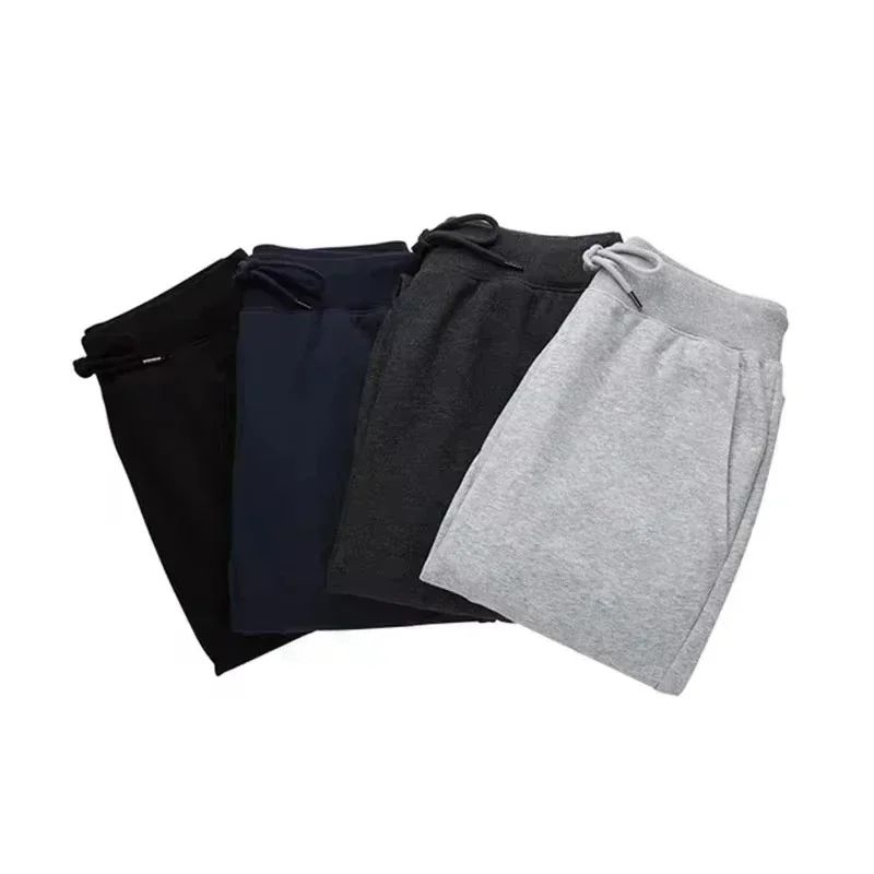 Calça esportiva masculina estampada de cintura, casual para rua, adequada para esportes ao ar livre e lazer, calça para corrida pura