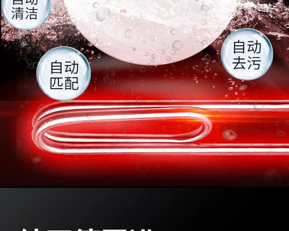 XWJ Dishwasher Commercial Ultrasonic Automatic Vegetable Washer  Kitchen Restaurant Canteen Large Bowl Washing Large Capacity