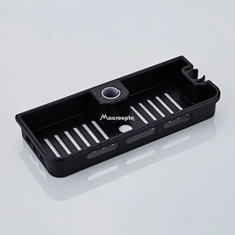 Organizador de armazenamento para chuveiro, sem perfuração, suporte para chuveiro de elevação, suporte para sabonete, shampoo, bandeja, prateleiras de poste