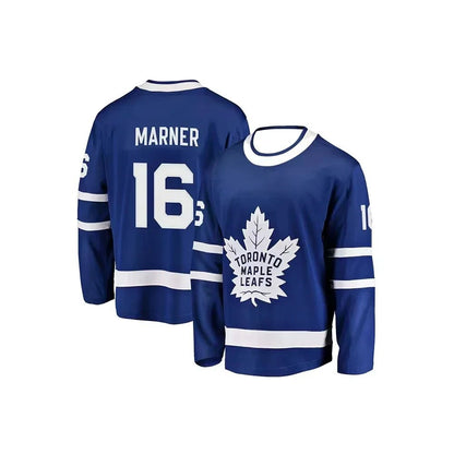 Toronto Ice Hockey Maple Leaf No.34 Long Sleeve T-shirt Men's Sport Training Jersey Breathable Casual Women Tee Kids Clothing