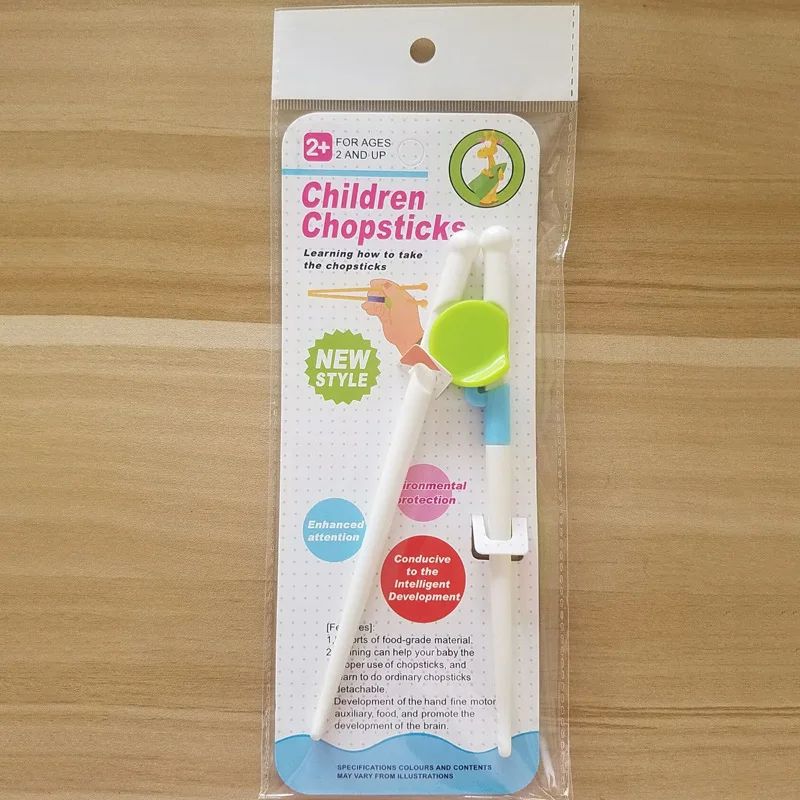 1 Pair Chopsticks For Sushi Baby Kids Beginner Practical Chopstick Easy Use Learning Training Helper Dishes Dinner Kitchen Tools