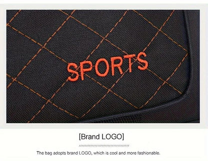 Men Nylon Travel Duffel Bag Large Capacity Handbag Portable Outdoor Carry Luggage Convenient Practical Male's Weekend Gym Bag