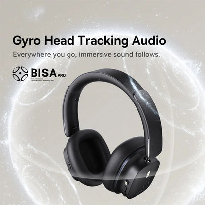 Baseus ANC Wireless Headphone Hi-Res LDAC Headset Bluetooth 5.4 BISA Pro Spatial Audio 50mm Driver Overhead Earphone Bowie 30Max