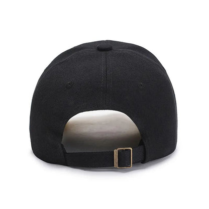 Bonés Masculinos Algodão Boné de Beisebol Unissex Adulto Letra Bordada Moda Verão Viseira de Sol Hiphop Boné de Pai Snapback Rap Ajustável