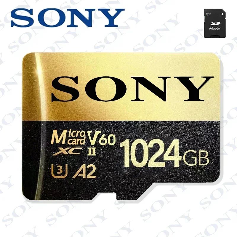 -Original-Sony-2TB Micro TF SD Card 1TB SD Memory Card 128GB 256GB U3 4K Full HD TF Memory Flash Cards for Xiaomi Phone Computer
